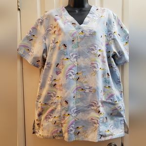 Women's Medium scrub top